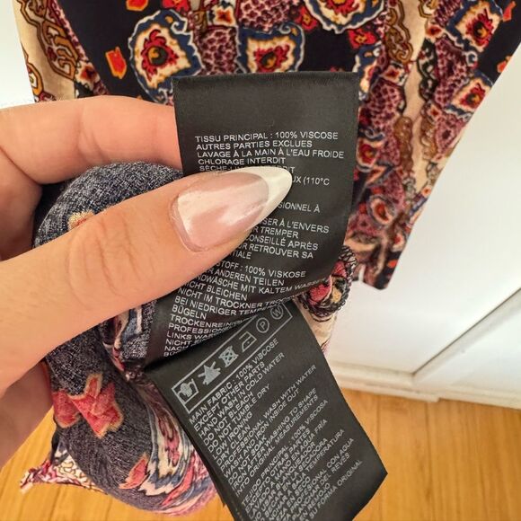 ba&sh Jorgina Bandana Print Midi Dress XS - Picture 11 of 11